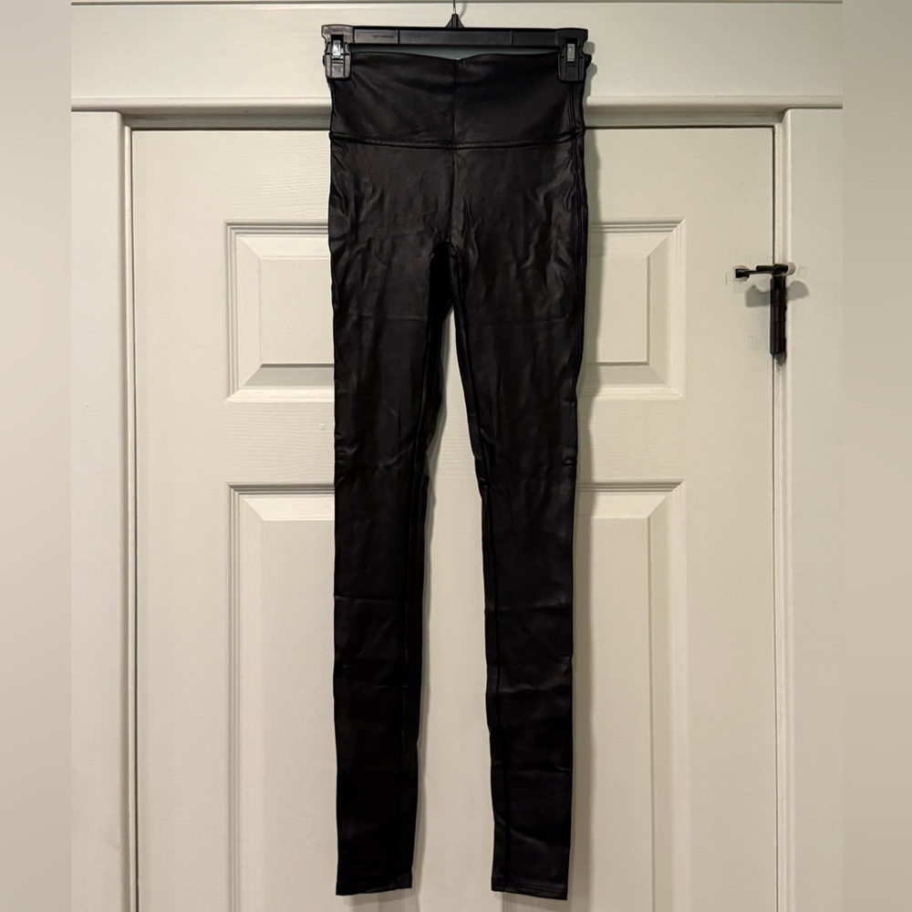 NWOT Spanx Faux Leather Leggings